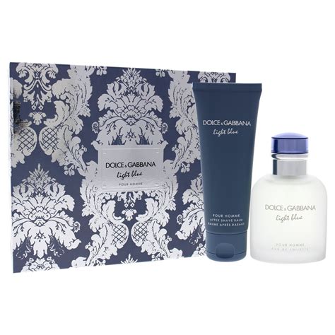 dolce and gabbana light blue men gift set